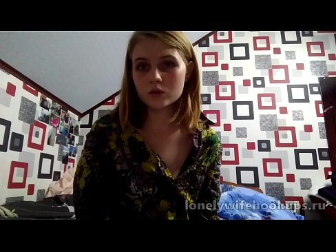 ❤️ Jong blonde student van Rusland hou van groter pieltjies. Porno vk by ons